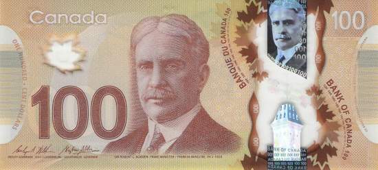 Kanada 100 Dollar 2016 p.110c